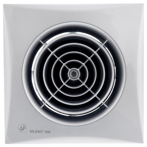 Вентилятор вытяжной Soler&Palau Silent-100 CZ Silver