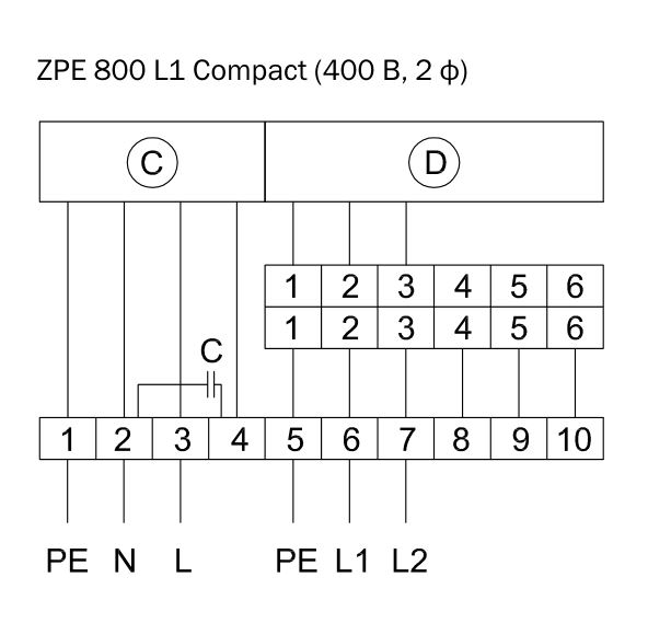 Электрический нагреватель Zilon ZEA 800-5,0-2f