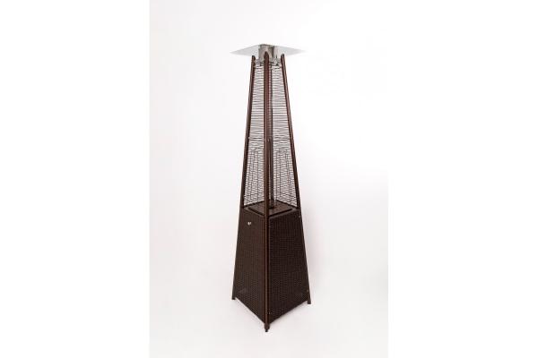 Уличный газовый обогреватель Stalleh Pyramid X4 Rattan Brown