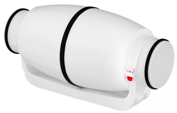 Бесшумный канальный вентилятор LAMPRECHT LS-150-V