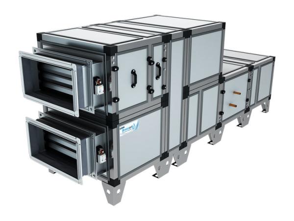 Приточно-вытяжная установка с фреоновым охладителем Breezart 2700 Lux RR F ET15-380