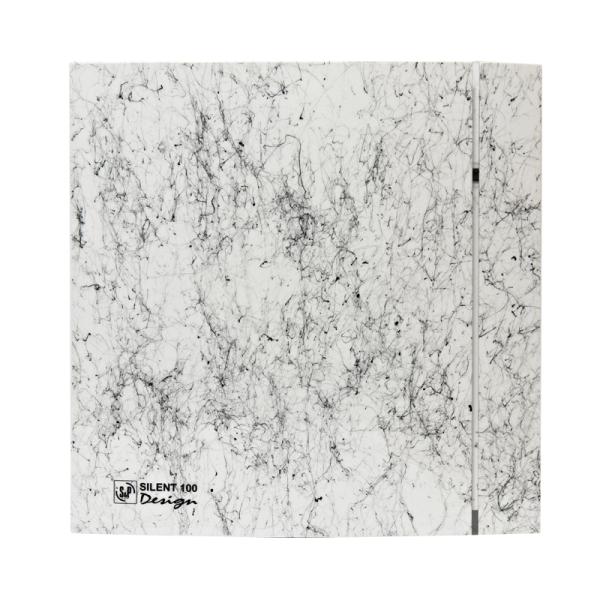 Вентилятор вытяжной Soler&Palau Silent-100 CRZ Marble White Design-4C (с таймером)