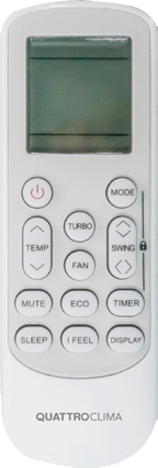 Настенный кондиционер Quattroclima SIROCCO QV-SR24WA / QN-SR24WA