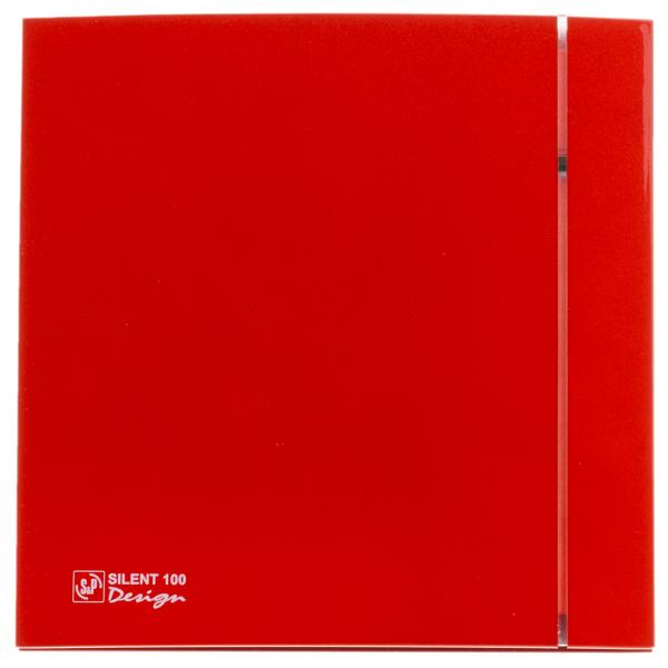 Вентилятор вытяжной Soler&Palau Silent-100 CZ Red Design 4С