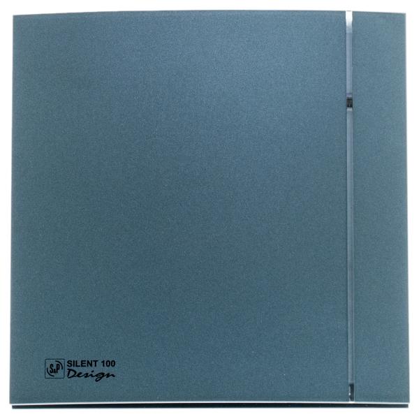 Вентилятор вытяжной Soler&Palau Silent-100 CZ Grey Design 4С