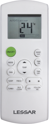 Настенный кондиционер Lessar Amigo LS-HE12KRE2A / LU-HE12KRE2A