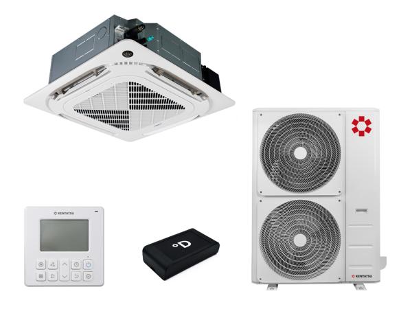 Кассетная сплит-система Kentatsu Inverter KSVB165HZAN1R / KSUNB165HZAN3