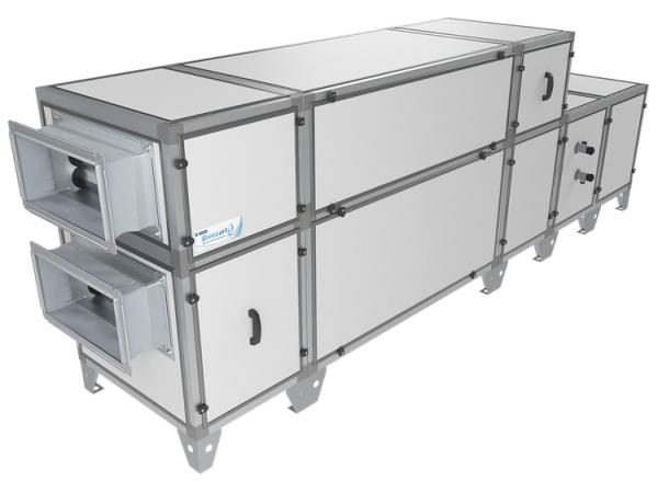 Приточно-вытяжная установка с водяным охладителем Breezart 8000 Lux RP W PB ET22,5-380