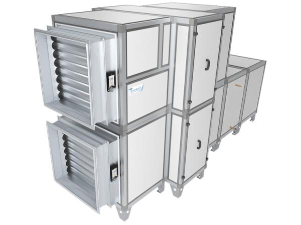 Приточно-вытяжная установка с фреоновым охладителем Breezart 12000 Aqua RR F (без стоимости с/у)