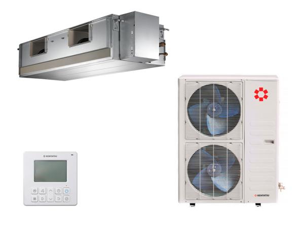 Канальная высконапорная сплит-система Kentatsu KSTR140HFAN3R / KSUT140HFAN3L