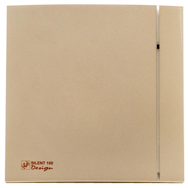 Вентилятор вытяжной Soler&Palau Silent-100 CZ Champagne Design 4С
