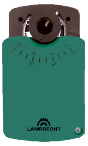 Электропривод без возвратной пружины LAMPRECHT LB24-04NS-U