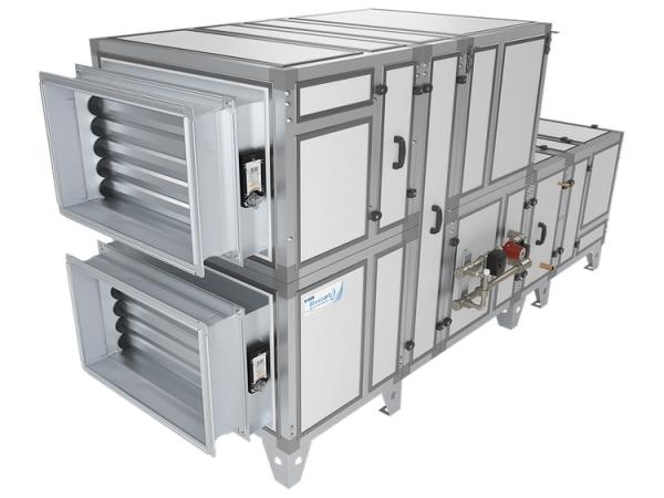 Приточно-вытяжная установка с фреоновым охладителем Breezart 4500 Aqua RR F