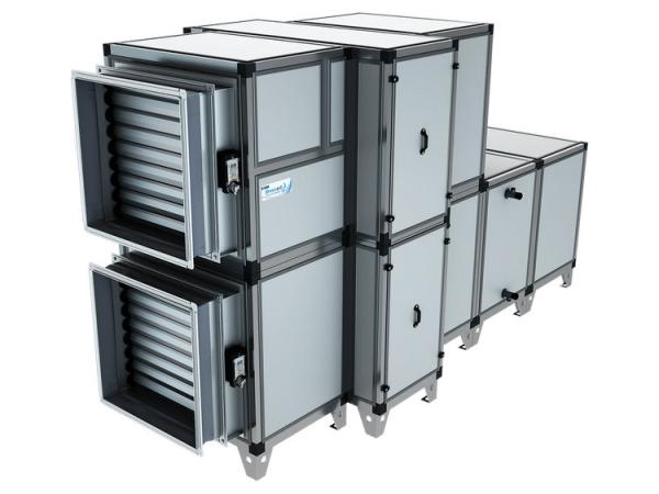 Приточно-вытяжная установка с водяным охладителем Breezart 8000 Lux RR W ET45-380