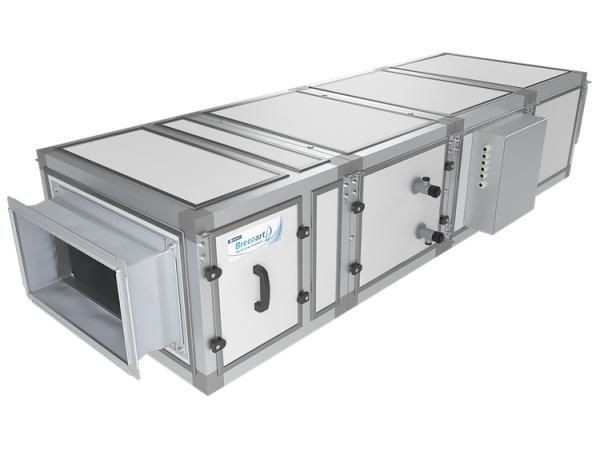 Приточная установка с водяным охладителем Breezart 3700 Lux W ET15-380/3