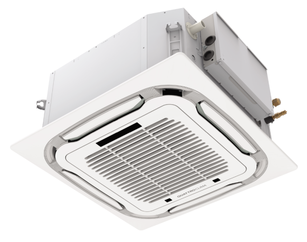 Кассетная сплит-система Quattroclima Inverter QV-I12CGE/QN-I12UGE/QA-ICP13 Кассетная сплит-система Quattroclima Inverter QV-I12CGE/QN-I12UGE/QA-ICP13