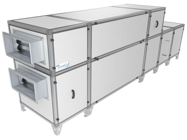 Приточно-вытяжная установка с фреоновым охладителем Breezart 8000 Lux RP F PB ET22,5-380