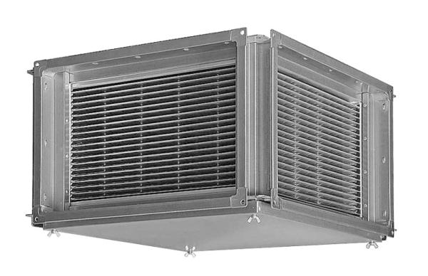 Пластинчатый рекуператор Zilon ZRP 600x350