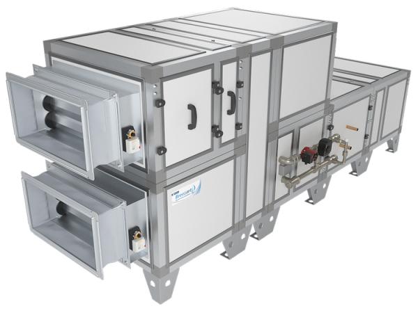 Приточно-вытяжная установка с фреоновым охладителем Breezart 2700 Aqua RR F