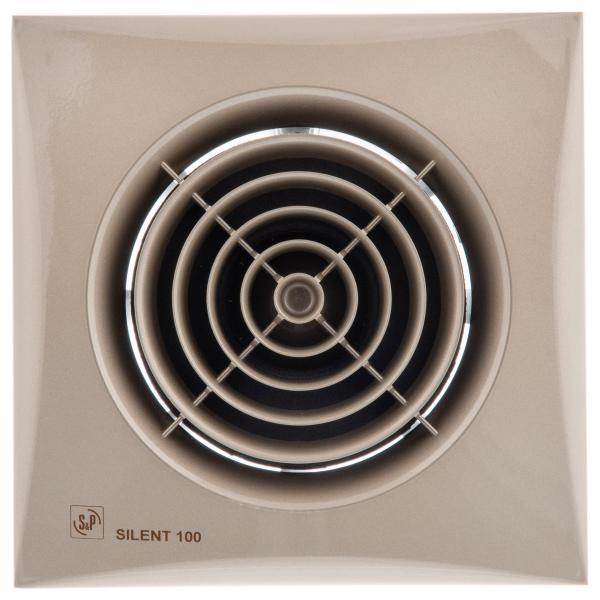 Вентилятор вытяжной Soler&Palau Silent-100 CZ Champagne
