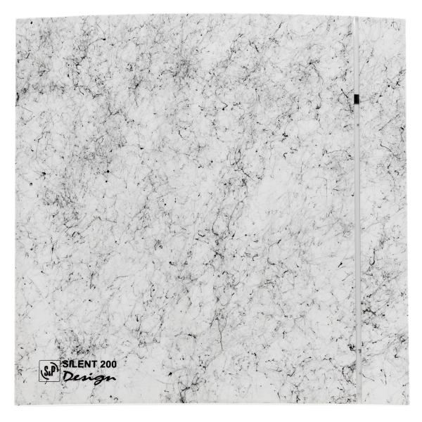 Вентилятор вытяжной Soler&Palau Silent-200 CZ Marble White Design 4C