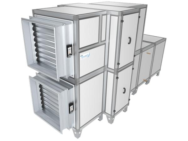 Приточно-вытяжная установка с фреоновым охладителем Breezart 10000 Aqua RR F (без стоимости с/у)