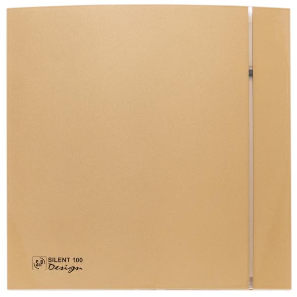 Вентилятор вытяжной Soler&Palau Silent-100 CZ Gold Design 4C