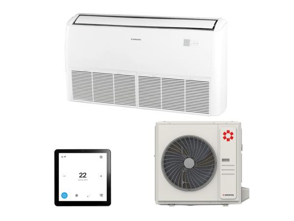 Напольно-потолочная сплит-система Kentatsu Inverter 2025 KSCB165HZRN1W / KSUNB165HZRN3