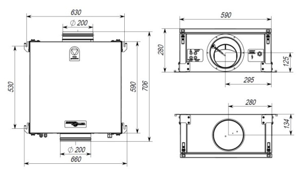 Приточная установка Ventmachine Colibri 1000 AC G3