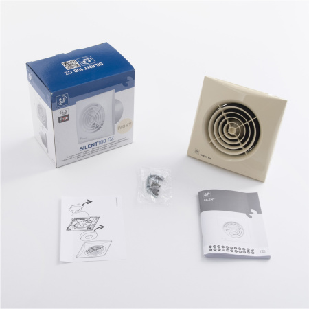 Вентилятор вытяжной Soler&Palau Silent-100 CZ Ivory