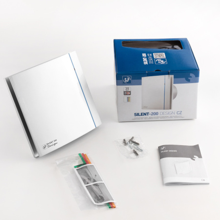 Вентилятор вытяжной Soler&Palau Silent-200 CZ Silver Design 3C