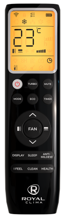 Настенный кондиционер Royal Clima SUPREMO NERO FULL DC EU Inverter RCI-RSN40HN