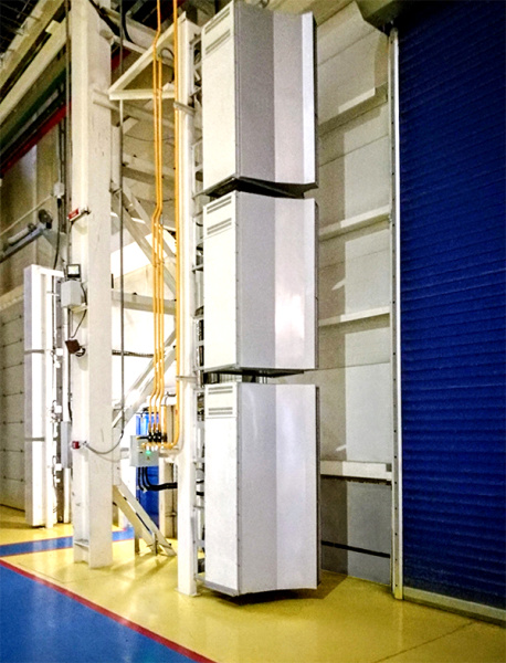 Газовая тепловая завеса ТЕПЛОМАШ 700 КЭВ-75П7030G