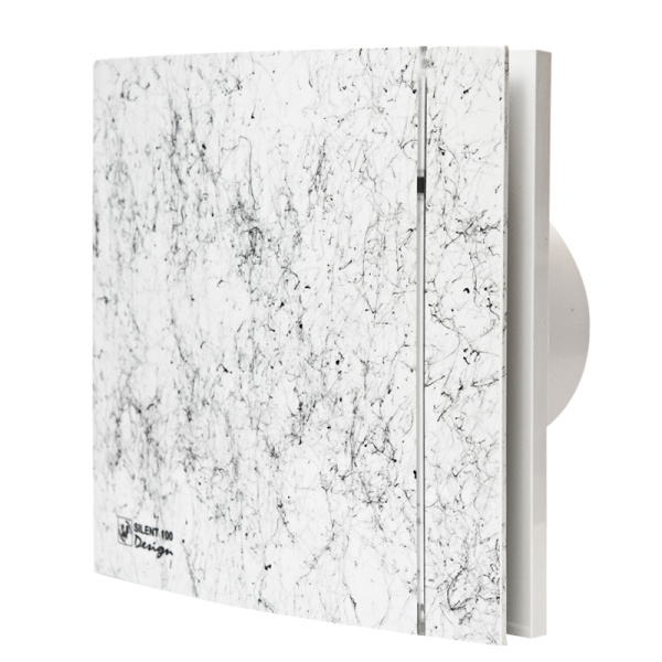 Вентилятор вытяжной Soler&Palau Silent-100 CRZ Marble White Design-4C (с таймером)