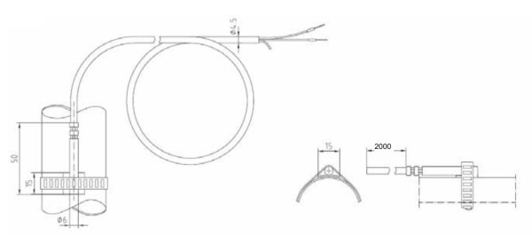 Датчики температуры Shuft ALTF1-PT1000
