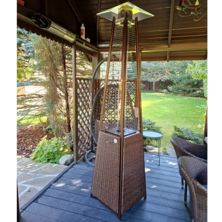 Уличный газовый обогреватель WWT 13I ROTANG Brown mini