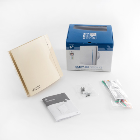 Вентилятор вытяжной Soler&Palau Silent-200 CZ Ivory Design 4C