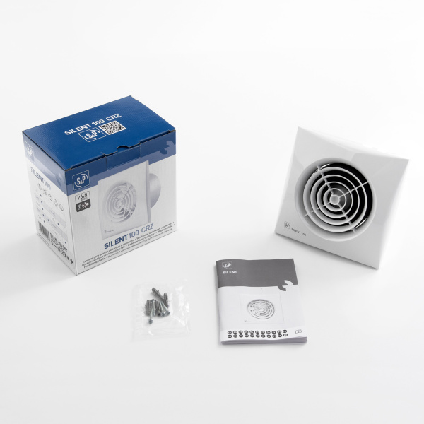 Вентилятор вытяжной Soler&Palau Silent-100 CRZ (с таймером)