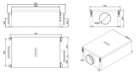 Приточная установка Ventmachine Orange 600 Z1