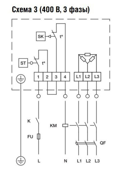Электрический нагреватель Zilon ZEA 250-6/3