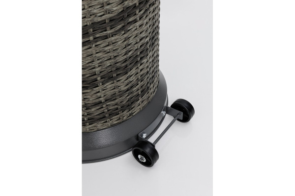 Уличный газовый обогреватель Stalleh Kotte Rattan Grey