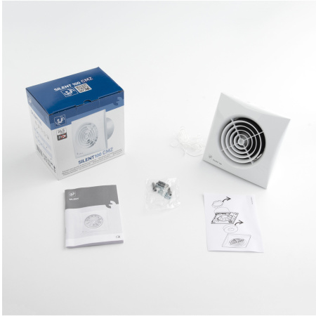 Вентилятор вытяжной Soler&Palau Silent-100 CMZ (шнуровой выключатель)