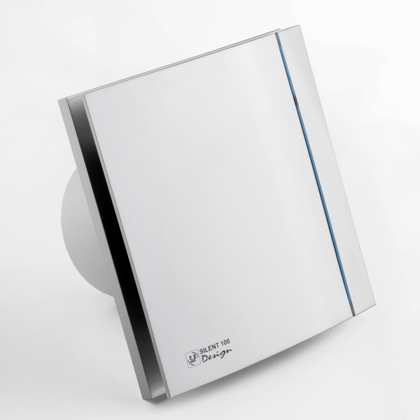 Вентилятор вытяжной Soler&Palau Silent-100 CZ Silver Design