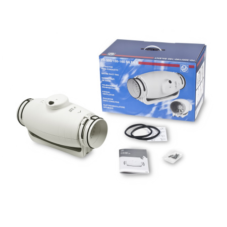 Вытяжной канальный вентилятор Soler&Palau TD500/150-160 SILENT