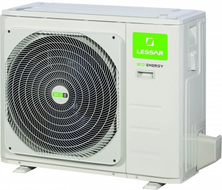 Кассетная компактная сплит-система Lessar ECO ENERGY R32 LS-HE12BCWE2/LU-HE12UWE2/LZ-B4CUB