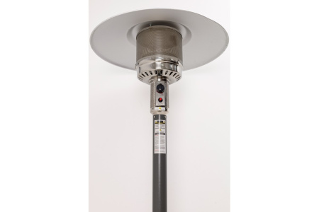 Уличный газовый обогреватель Stalleh Kotte Rattan Grey