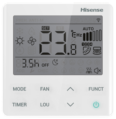 Канальная сплит-система Hisense HEAVY 2.0 Classic AUD-48HX4REM2/AUW-48H6RQ2