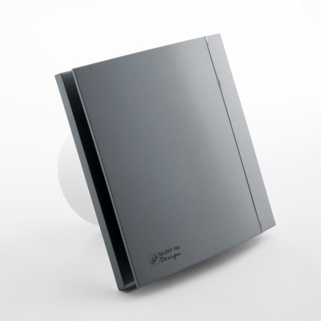 Вентилятор вытяжной Soler&Palau Silent-100 CRZ Grey Design-4C (с таймером)