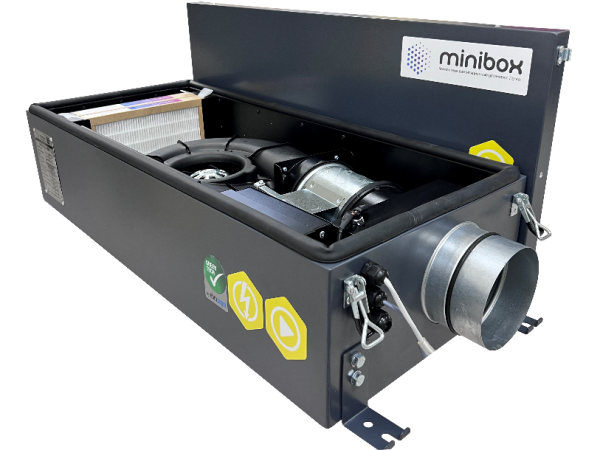 Приточная установка Minibox E-300 PREMIUM (автоматика Zentec)