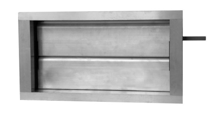 Воздушный клапан для прямоугольных воздуховодов Zilon ZSSK 400х200